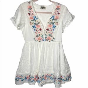 SMYM Betty babydoll once upon a flower embroidery